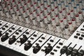 Recording Studio Mixing Console