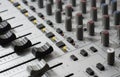 Recording Studio Mixing Console