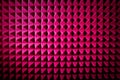 Recording studio sound dampening acoustic foam, background. Noise isolating protective and shock, texture. Background of sound Royalty Free Stock Photo