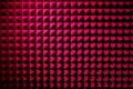 Recording studio sound dampening acoustic foam, background. Noise isolating protective and shock, texture. Background of sound Royalty Free Stock Photo