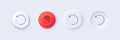 Recovery info line icon. Backup data sign. Restore information. Line icons. Vector