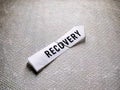 Recovery Loss tag label