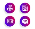 Recovery ssd, Wind energy and Engineering documentation icons set. Quickstart guide sign. Vector
