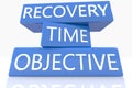 Recovery Time Objective Royalty Free Stock Photo