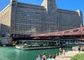 Recreation on the Chicago River from tourboats to leisure seekers and commuters