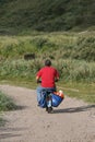 Recreation in the dunes; recreatie in de duinen Royalty Free Stock Photo