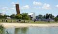 Recreation lake in the city of Groningen Royalty Free Stock Photo