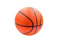 Recreation leisure sports equipment with a basketball. Isolated Royalty Free Stock Photo