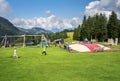 Recreation park at Fieberbrunn, Austria