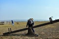 Recreation playground at `Calin, file din povestile Malinei` in Dobrogea, Romania Royalty Free Stock Photo