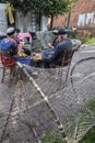 19th century Dutch fishing village - Zuiderzee - Netherlands Royalty Free Stock Photo