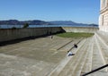 The Recreation Yard at Alcatraz