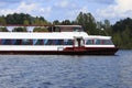 Recreational cruise on river.