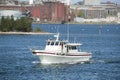 Recreational fishing boat Skylark leaving New Bedford