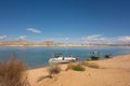 Recreational fun in the desert on labor day