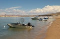 Recreational fun in the desert on labor day