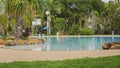 A Recreational Water Park And Pool