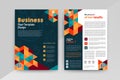 Recruitment Agency template for Brochure, AnnualReport, Poster, color size A4 Royalty Free Stock Photo