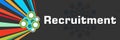 Recruitment Colorful Dark Background