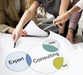 Recruitment Consulting Venn Diagram Concept Royalty Free Stock Photo