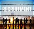 Recruitment Employment Hiring Human Resource Concept