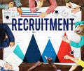 Recruitment Employment Hiring Job Career Concept