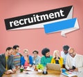 Recruitment Hiring Career Human Resources Concept