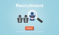 Recruitment Hiring Employment Human Resources Concept Royalty Free Stock Photo