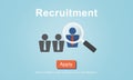 Recruitment Hiring Employment Human Resources Concept