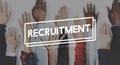 Recruitment Human Resources Employment Hiring Concept