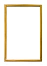 Rectangle decorative golden picture frame