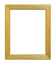 Rectangle decorative golden picture frame