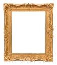 Rectangle decorative golden picture frame