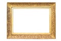 Rectangle decorative golden picture frame