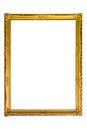 Rectangle decorative golden picture frame