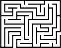 Rectangle maze isolated