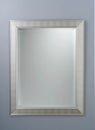 Rectangle mirror created by metal frame