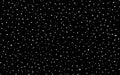 Rectangle seamless pattern with white dots on black background