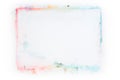 Rectangle shaped watercolor frame Royalty Free Stock Photo