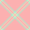 Rectangle texture textile check, glamor tartan vector background. Volume pattern plaid fabric seamless in light and mint colors