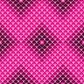 Rectangles seamless pattern. Geometric tile texture with pink lozenges