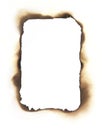 Rectangular Burned Edges Frame