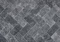 Rectangular granite or marble old street tiles or pavers