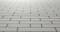 Rectangular gray tiles create a uniform grid pattern. Each tile has a consistent size, Royalty Free Stock Photo