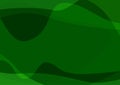 Rectangular green modern template. Horizontal abstract background.