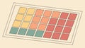Rectangular Grid of Varied Geometric Patterns, Abstract Design, vector design Generative AI Royalty Free Stock Photo