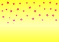 Rectangular horizontal background with scattered stars.