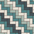 Rectangular interlocking blocks wallpaper. Parquet background. Seamless surface pattern design with repeated rectangles. Royalty Free Stock Photo