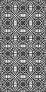 Rectangular lattice pattern background in oriental style. Arabesque.