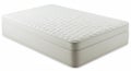 A rectangular mattress with a quilted surface featuring a series of evenly spaced, Royalty Free Stock Photo